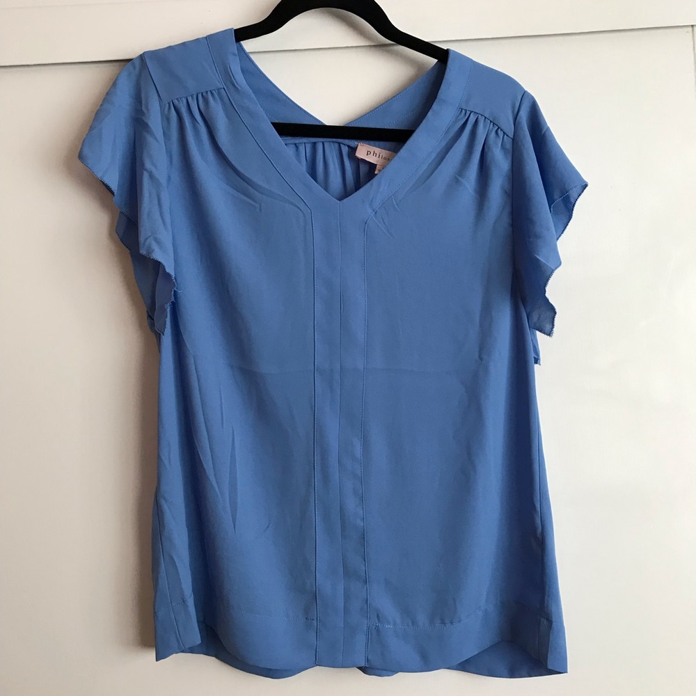 Blue blouse